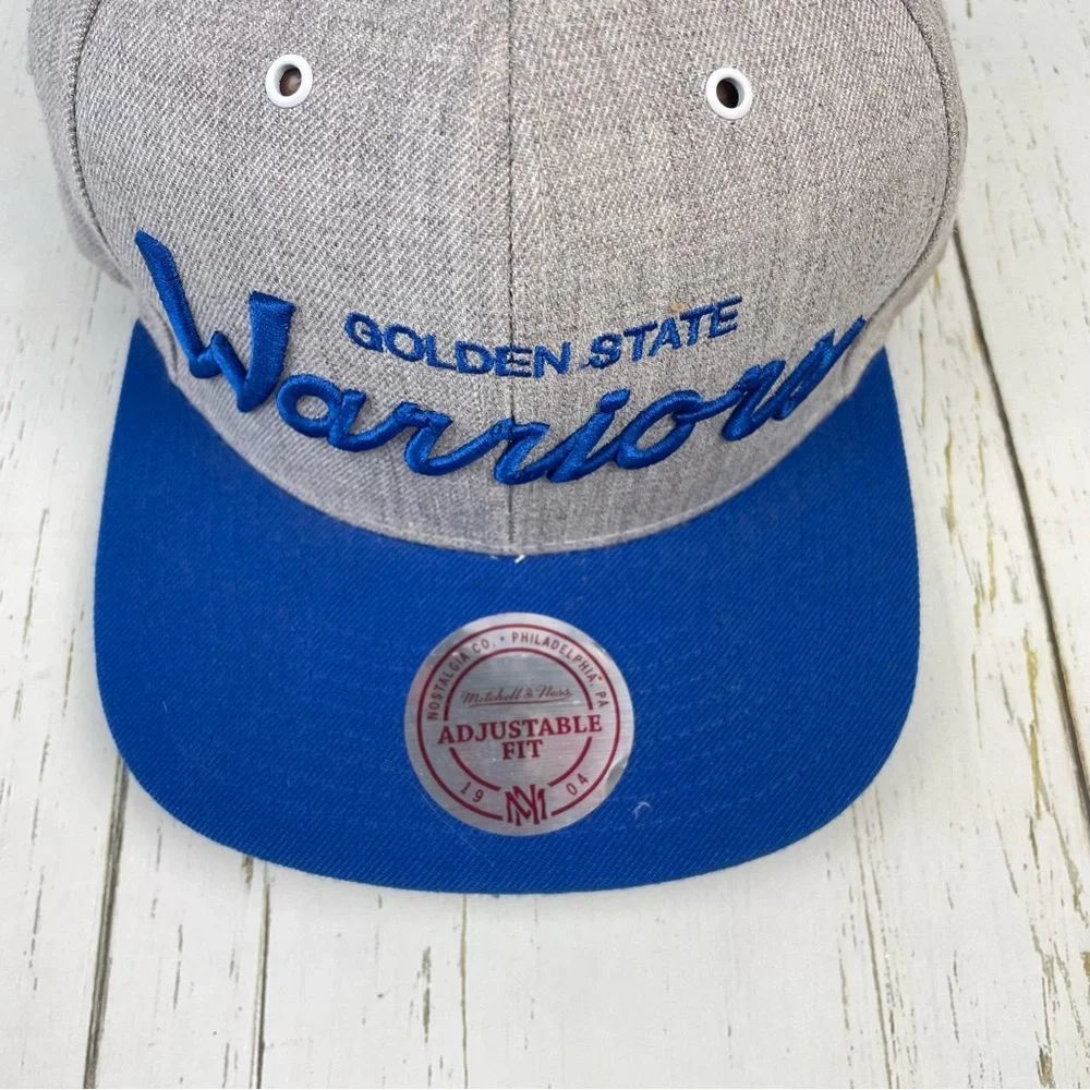 Mitchell & Ness NBA 2014 Championship Golden State Warriors Flat Bill‎ Cap